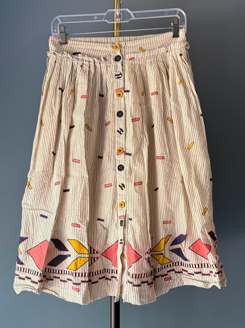 Vineet Bahl Geometric Midi Skirt